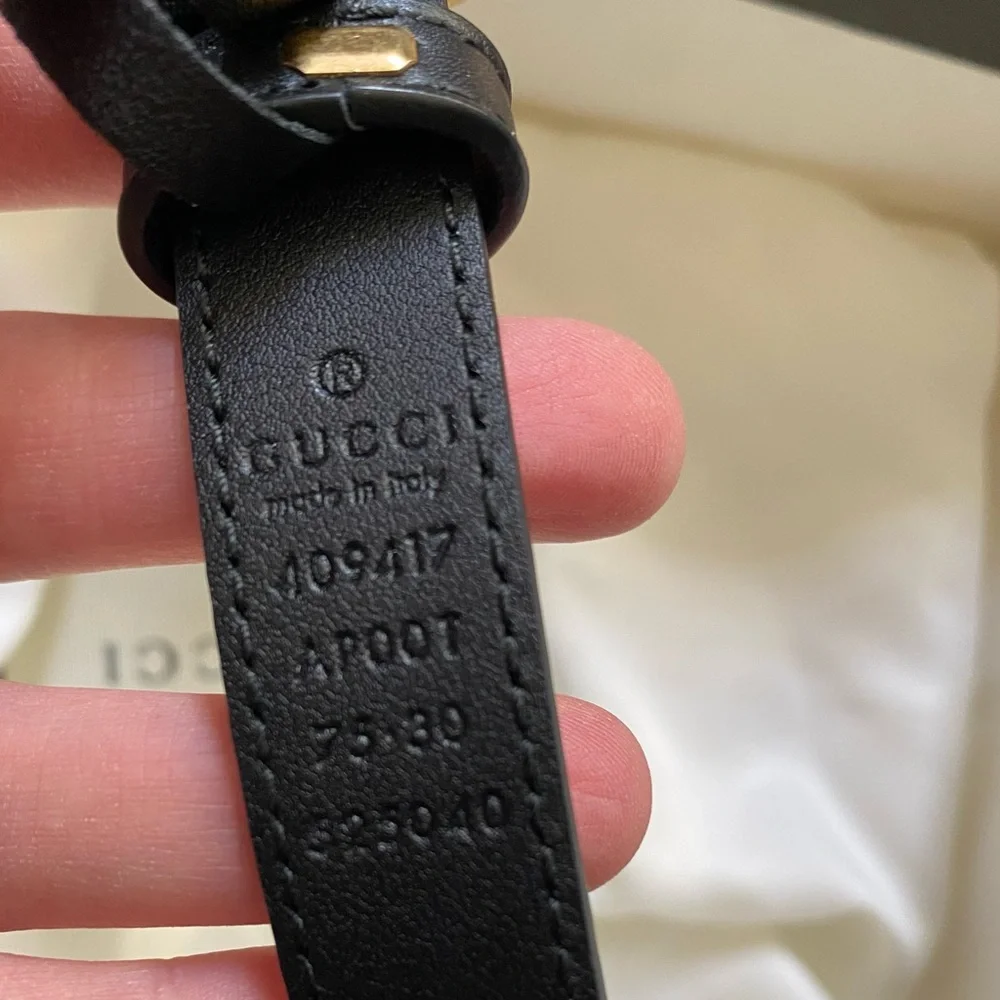 GUCCI GG MARMONT THIN BELT - Picture 7 of 10